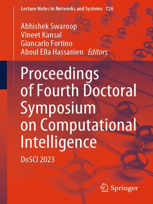 cover image of Proceedings of Fourth Doctoral Symposium on Computational Intelligence